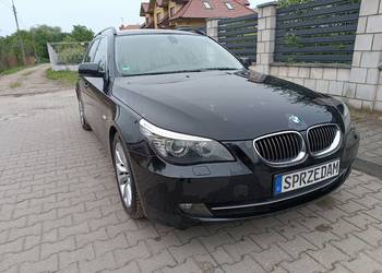 BMW 525d 07r Automat 3.0 197KM 262tys km, Xenon PDC Klima Lift