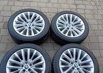Alufelgi BMW 5x112 ET30 18 cali z nowymi  Zimowymi oponami
