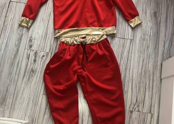 Dres masełko czerwono złoty L/XL