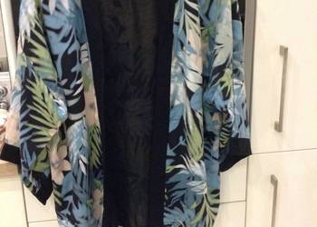 Żakiet Narzutka Damska rozm L/XL j Nowa Kolorowy Print