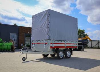 TEMARED TRANSPORTER 2515/2 przyczepa dwuosiowa DMC 750 kg z plandeką