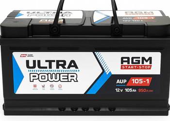 AGM Akumulator 12V105Ah 950A ULTRA POWER SKLEP MARCO SIEDLCE