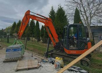 Koparka minikoparka hitachi zx60 usb-3 6 ton
