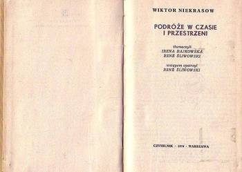 (8861) PODRÓŻE W CZSIE I PRZESTRZENI – WIKTOR NIEKRASOW