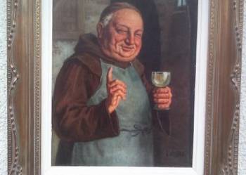 Stary Obraz olejny na desce  W, Einbeck 1890-1968