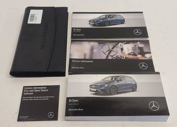MERCEDES W247 KSIĄŻKA INSTRUKCJA ETUI WERSJA ANGIELSKA A2475844516