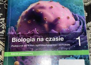 Biologia na czasie 1.  Technikum Liceum.