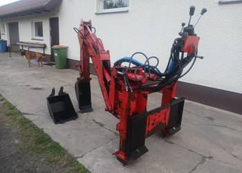 Koparka minikoparka ładowarka troll skrzat doczepiana