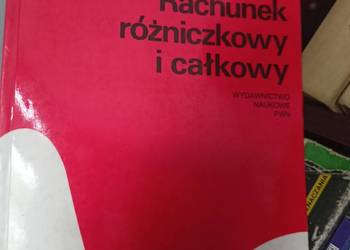 Rachunek różniczkowy książki wysyłka gratis Trójmiasto podręczniki Gdańsk