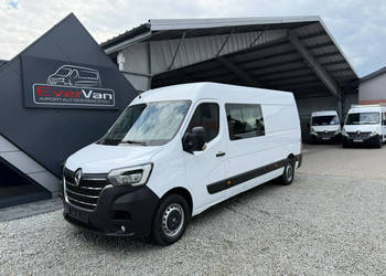 Renault Master max L3H2 7 osobowy brygadówka lift doka pełna opcja