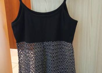 Czarny top r. 36