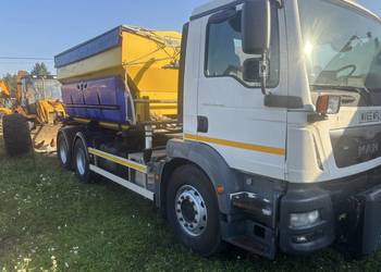 MAN TGM 26.340 6x4 2015 euro6 piaskarka solarka schmidt