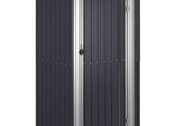 vidaXL Szopa ogrodowa, antracyt, 118,5x97x209,5 cm(SKU:150901)