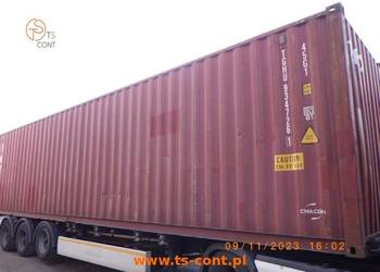 Kontener morski magazynowy budowlany 40 HC (12m) CW – TS-CONT
