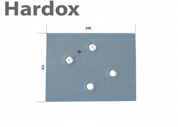 Nakładka HARDOX części do pługa UNIA grudziądz TUR IBIS VIS