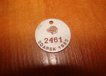 Gdańsk 1985 - psi identyfikator