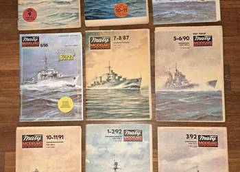 Mały modelarz zestaw 9 szt BURZA CONRAD MIŃSK Vanguard BELLAU WOOD PENELOPE