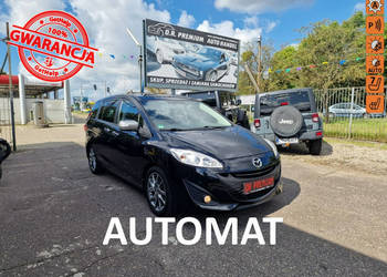 Mazda 5 2.0 Benzyna 144 KM, Automat, Klimatyzacja, Alufelgi, Bluetooth, 7 …