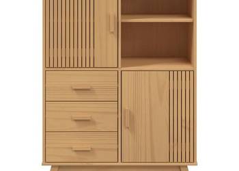 vidaXL Szafka OLDEN, brązowa, 85x43x125 cm(SKU:358615)