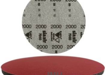 SIAAIR VELVET SiaAir Papier ścierny 150mm 10szt krążków na gąbce P2000