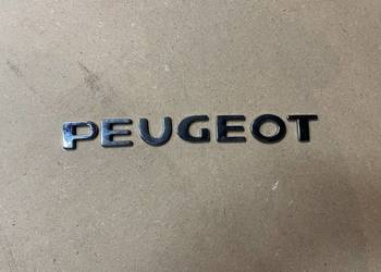 Znaczek emblemat napis tylnej klapy tył Peugeot 307
