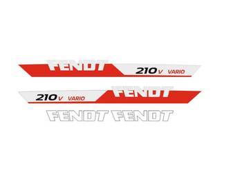 Naklejki Fendt 210 v vario i inne modele super mocne zamienniki