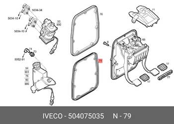 Uszczelka IVECO  504075035