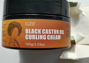 GZE Black Castor Oil Curling Cream 100 g