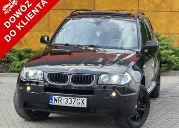 BMW X3 2.0D 150KM, Skóra, Ksenony, Panorama, Org. Lakier E83 (2003-2010)