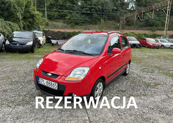 Chevrolet Matiz SE-1.0i-67km-Bezwypadkowy-1-Właściciel w Polsce-Klimatyzac…