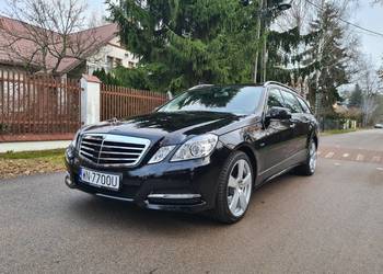 Mercedes-Benz E-klasa W212 3.5 350 T 4Matic V6 306 KM Distronic Airmatic !