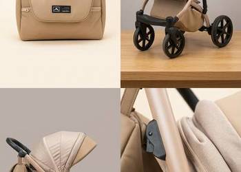 Adamex Nola 2w1 Camel + torba + Fotelik samochodowy gratis
