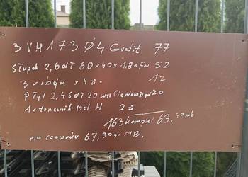 Panele słupek łącznik ceownik obejma płyta