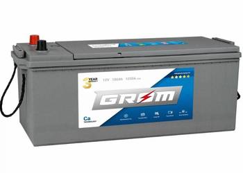 Akumulator 180Ah 1050A GROM Premium  EN LEWY PLUS