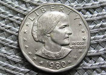 USA 1 Dolar 1980r - P