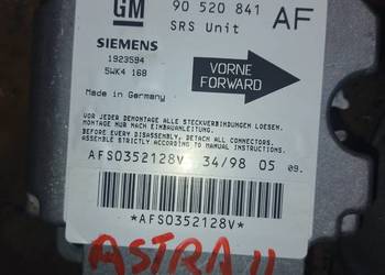 OPEL ASTRA II G sensor airbag 90520841AF
