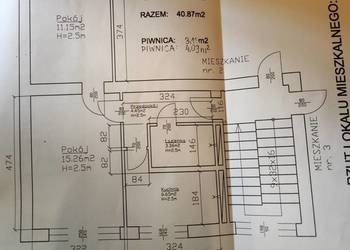 Mieszkanie własnościowe Bytom Szombierki 40,87m2, 2 pokoje, 2 piwnice