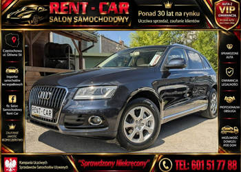 Audi Q5 2.0TDi*OPŁACONY*Bezwypadkowy Skóra*Klimatronik Serwis*VIP GWARANCJ…
