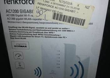 Renkforce RF-WR-1200RF WLAN Repeater 1,2 Gb / s 2,4 GHz, 5 G