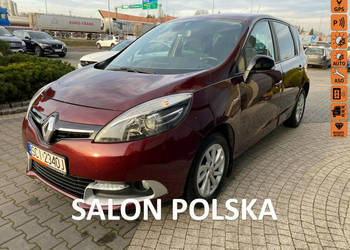 Renault Scenic LIFT, LED, klimatronic, tempomat, multifunkcja, hak, NAWIGA…