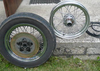 Harley Shovelhead Shovel koła koło przednie i tylne