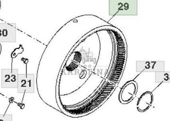 John Deere 7830 Koło Koronkowe Skrzyni Biegów R159989