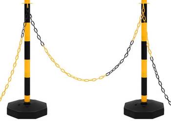 vidaXL Zestaw słupków z 10 - metrowym(SKU:150956)