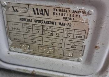 agregat sprężarkowy WAN-ED