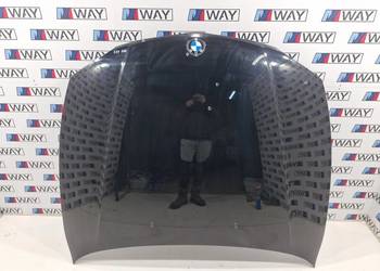 BMW 1 E81 E82 E87 E88 MASKA POKRYWA SILNIKA PRZÓD KOMPLETNA 668 SCHWARZ II