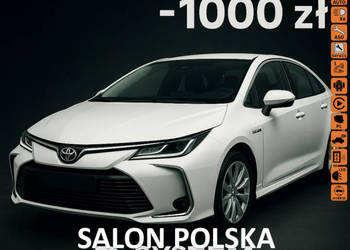 Toyota Corolla 22r Gwarancja BEZWYPADKOWE + Salon Polska 1.8 HYBRID E21 (2…