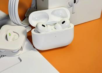 Słuchawki AirPods Pro 2 (Nowe) z Aktywnym wyciszeniem hałasu Sochaczew