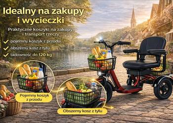 Skuter elektryczny - wózek dla seniora i nie tylko