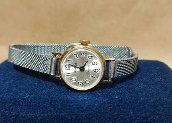 Zegarek Damski Czajka 17 JEWELS pozłacany