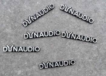 NOWY mały znaczek logo DYNAUDIO emblemat przyklejany